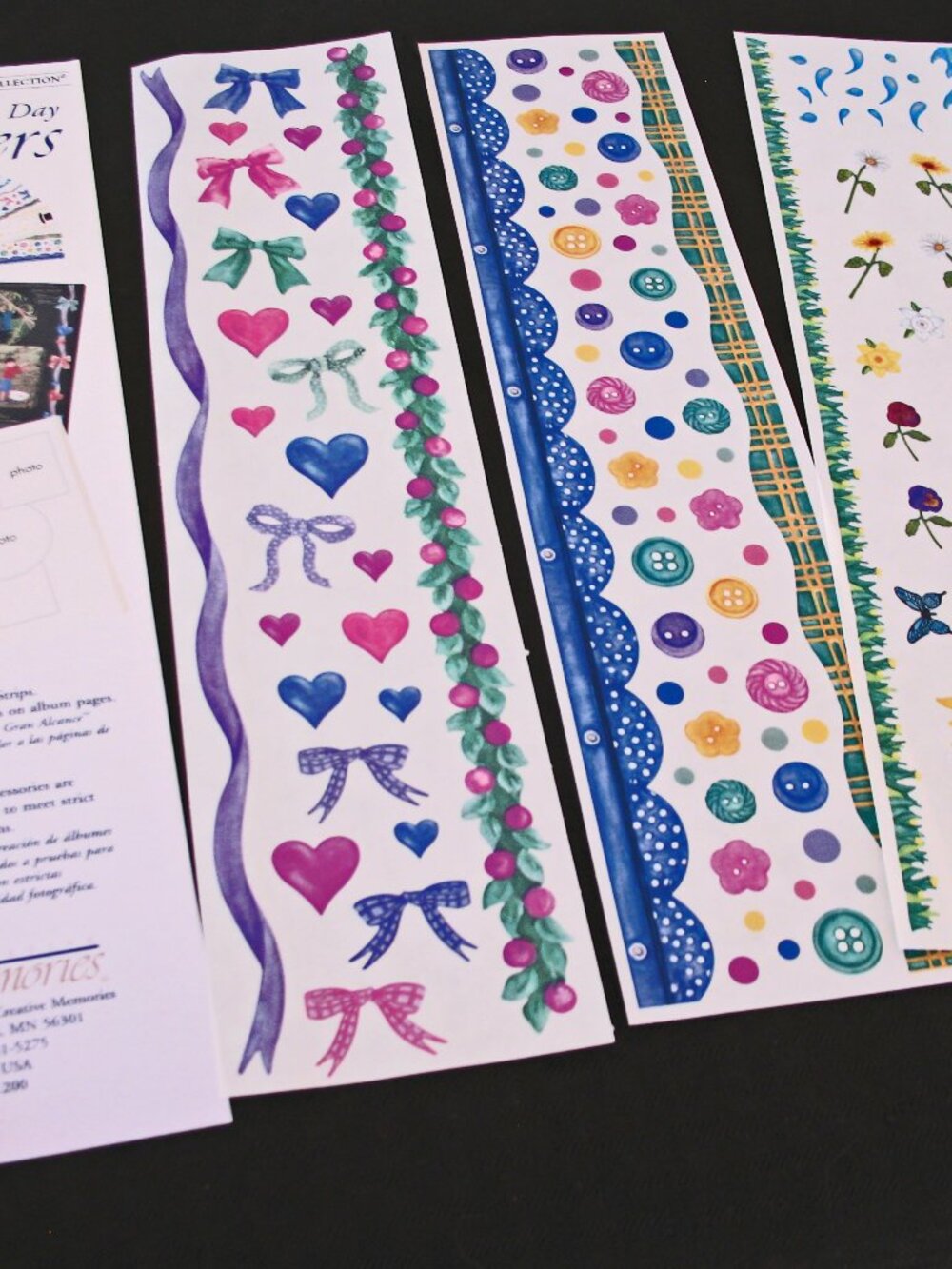 Creative Memories day To Day Stickers 3 Sheets Plus Others.